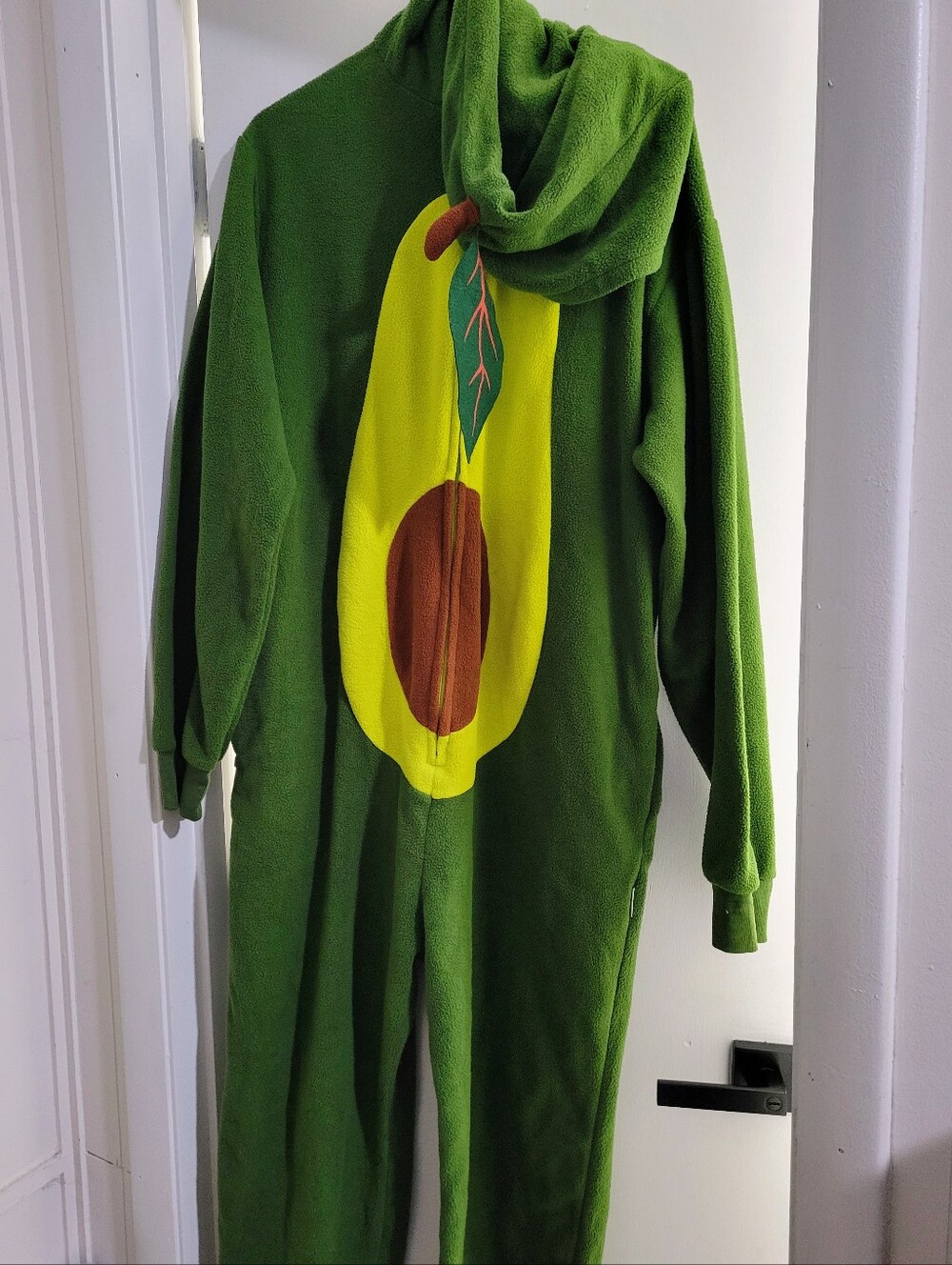 Adult Green Avocado Costume Hoodie